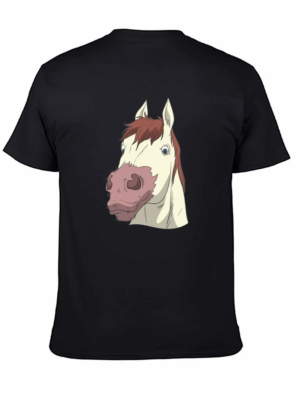 Horse Head Classic Cotton Tee – Unisex Comfort For Any Season