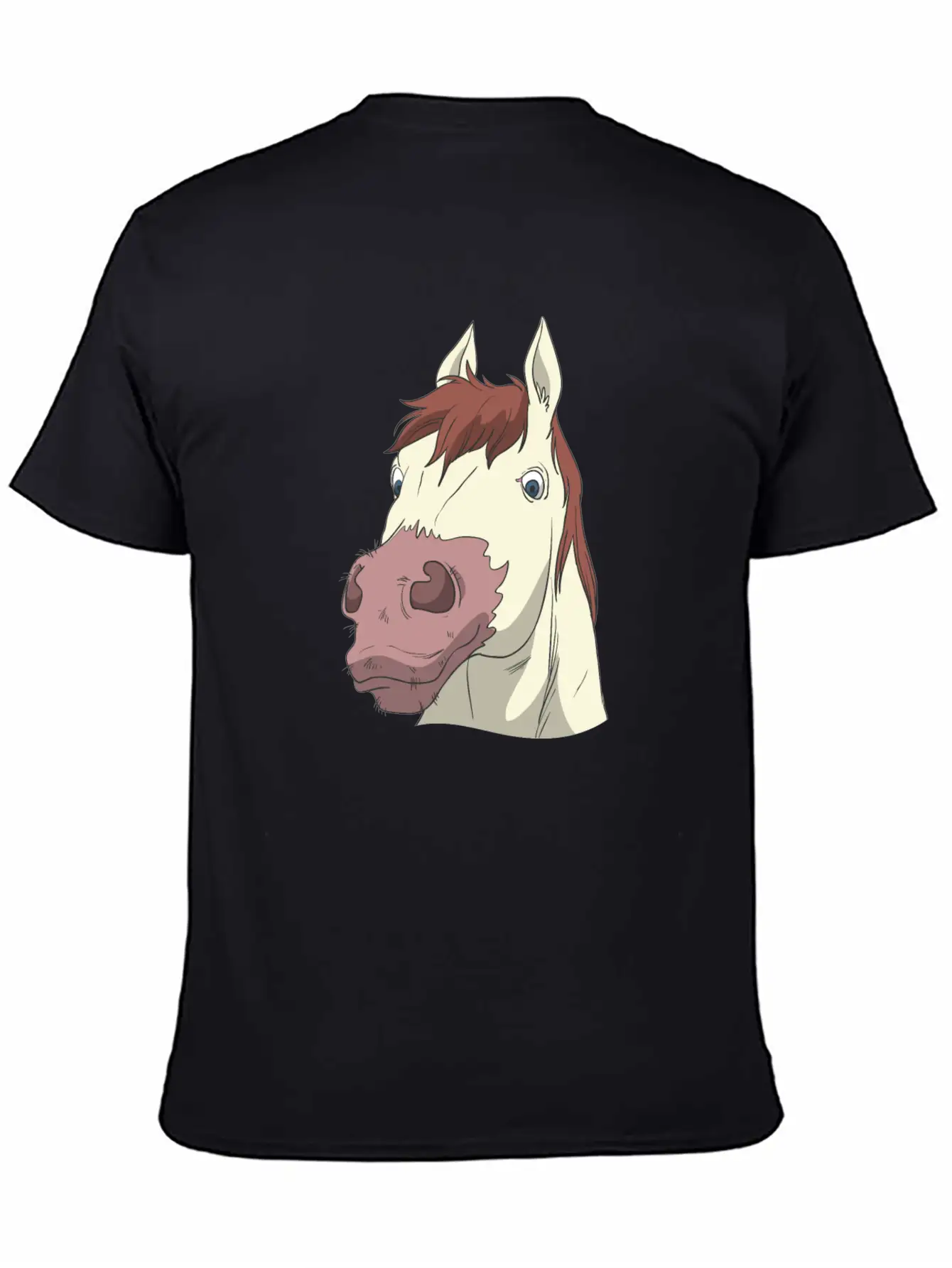 Horse Head Classic Cotton Tee – Unisex Comfort For Any Season