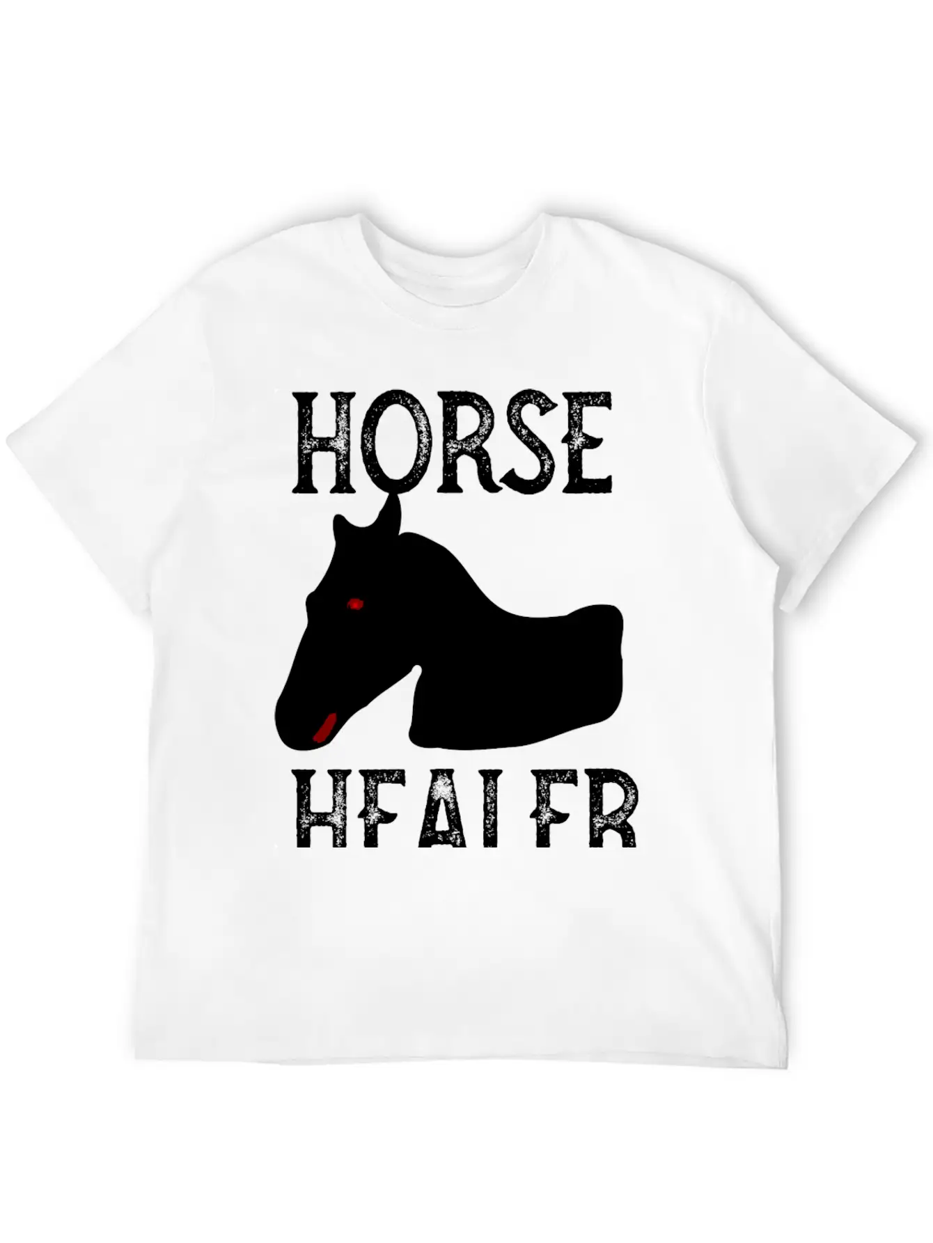 Horse Healer Breathable Graphic T-Shirt – Perfect For Casual Days