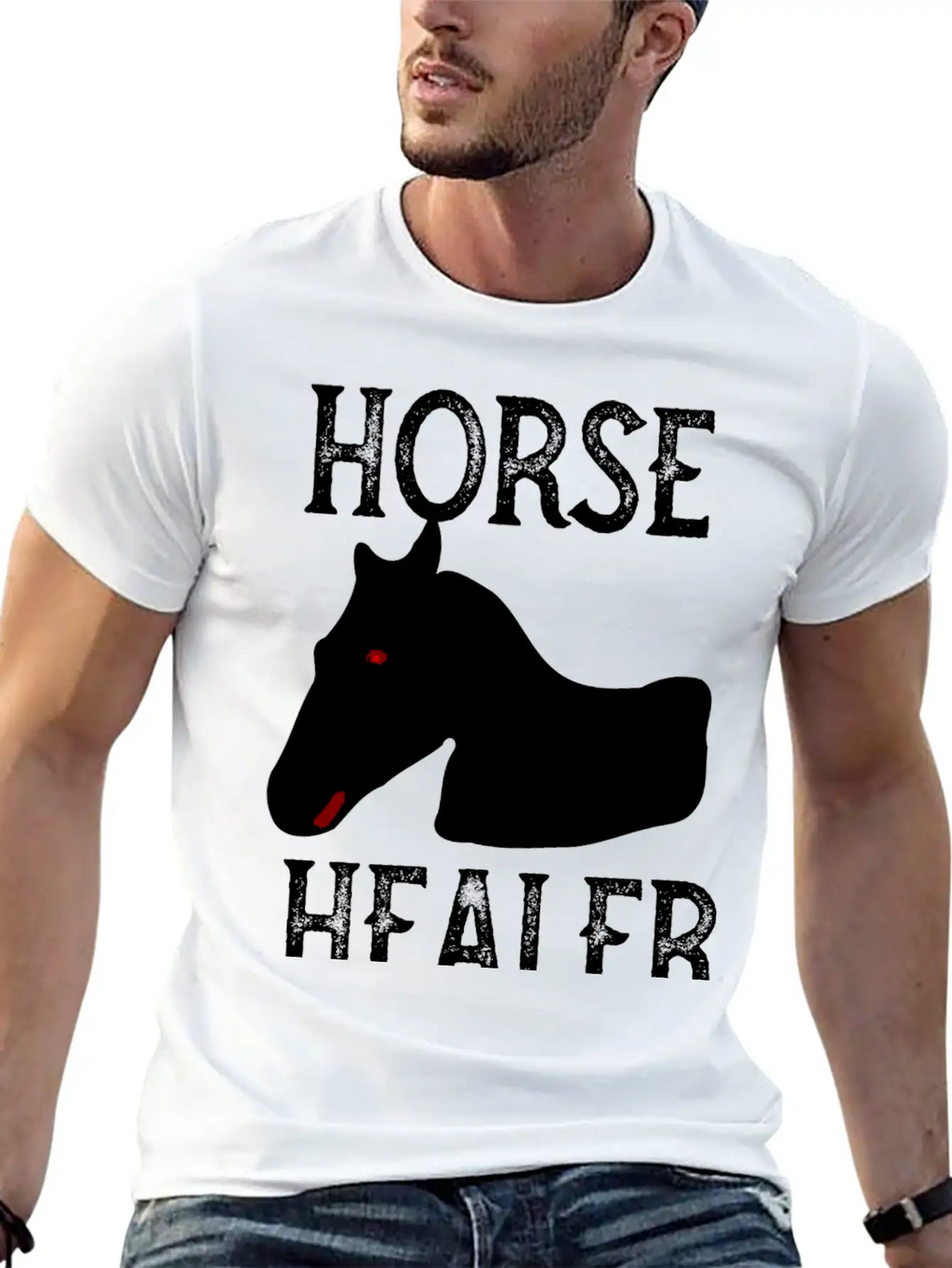 Horse Healer Breathable Graphic T-Shirt – Perfect For Casual Days