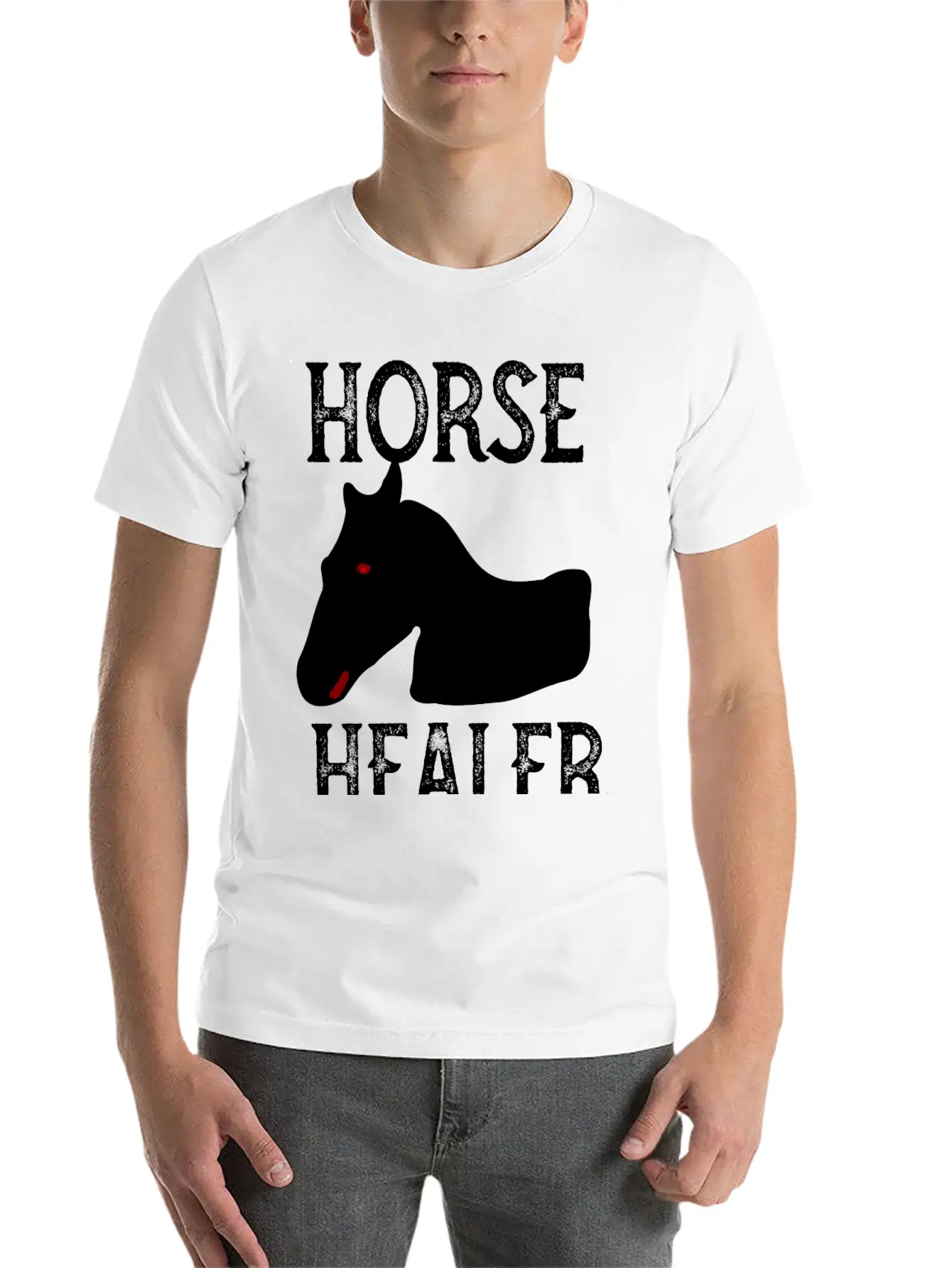 Horse Healer Breathable Graphic T-Shirt – Perfect For Casual Days