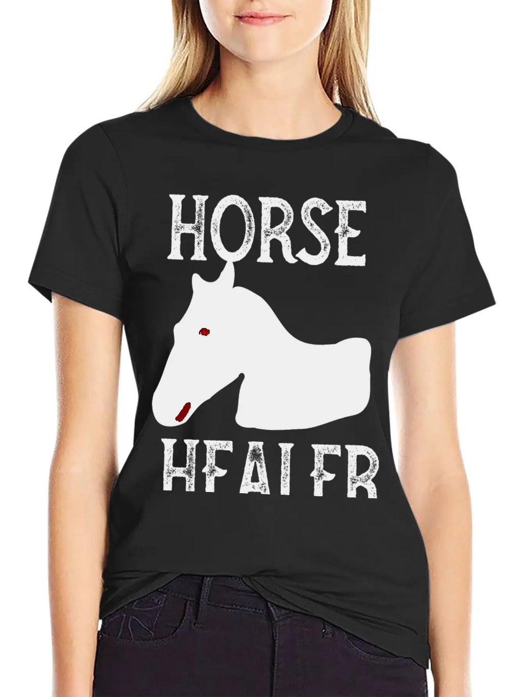 Horse Healer Breathable Graphic T-Shirt – Perfect For Casual Days