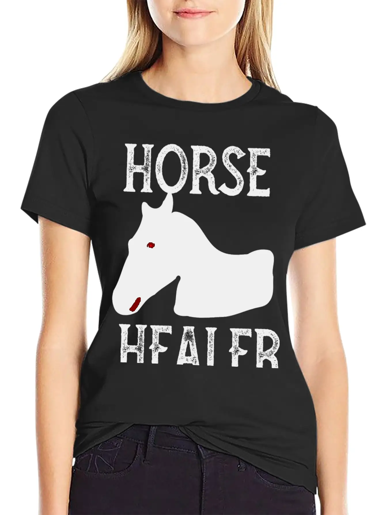 Horse Healer Breathable Graphic T-Shirt – Perfect For Casual Days