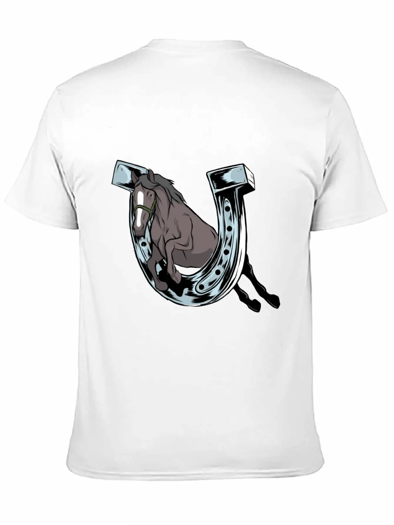 Horse Hoof Horse Lover Hoof Horse Motif Classic Cotton Tee – Unisex Comfort For Any Season