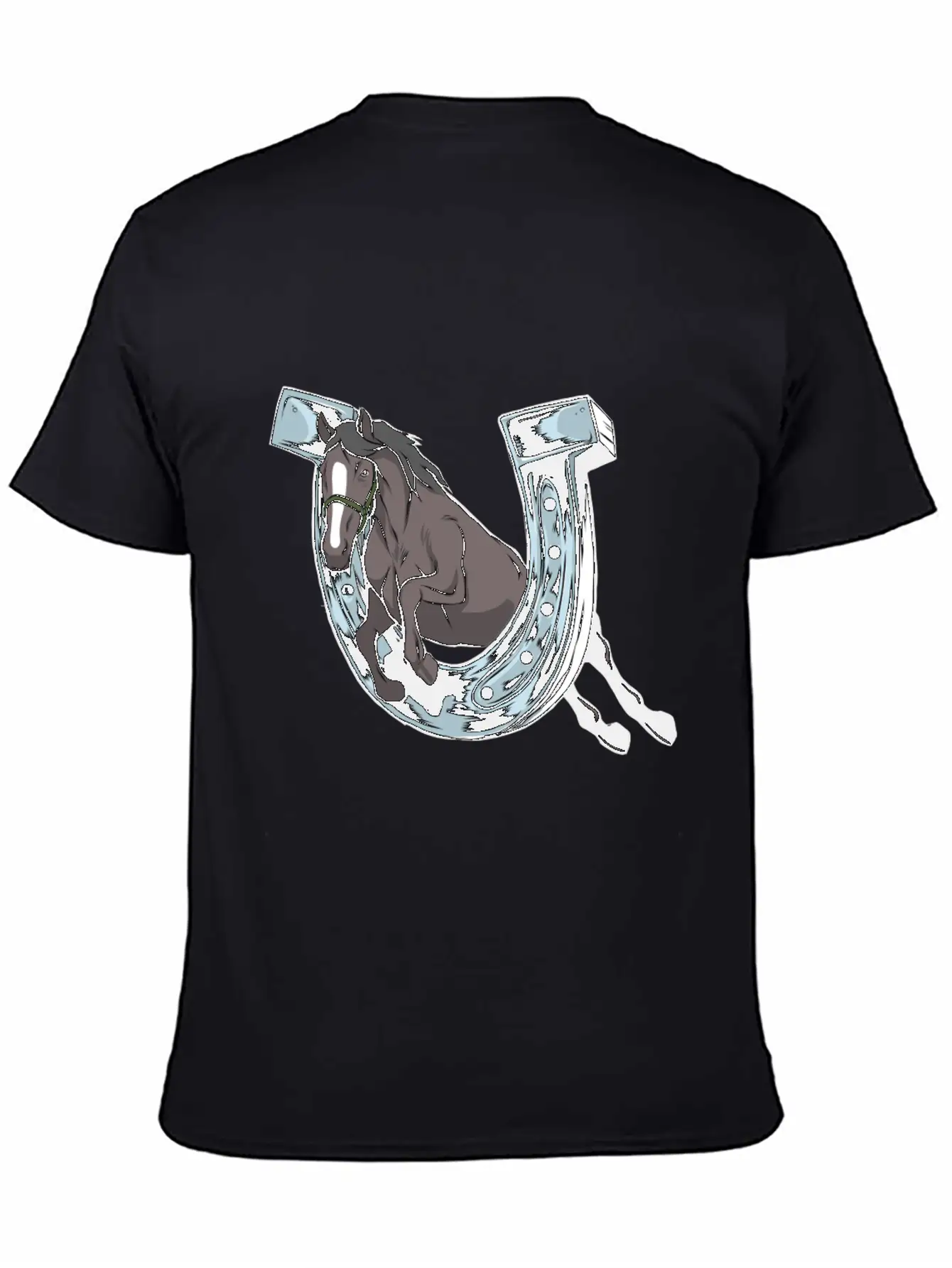 Horse Hoof Horse Lover Hoof Horse Motif Classic Cotton Tee – Unisex Comfort For Any Season