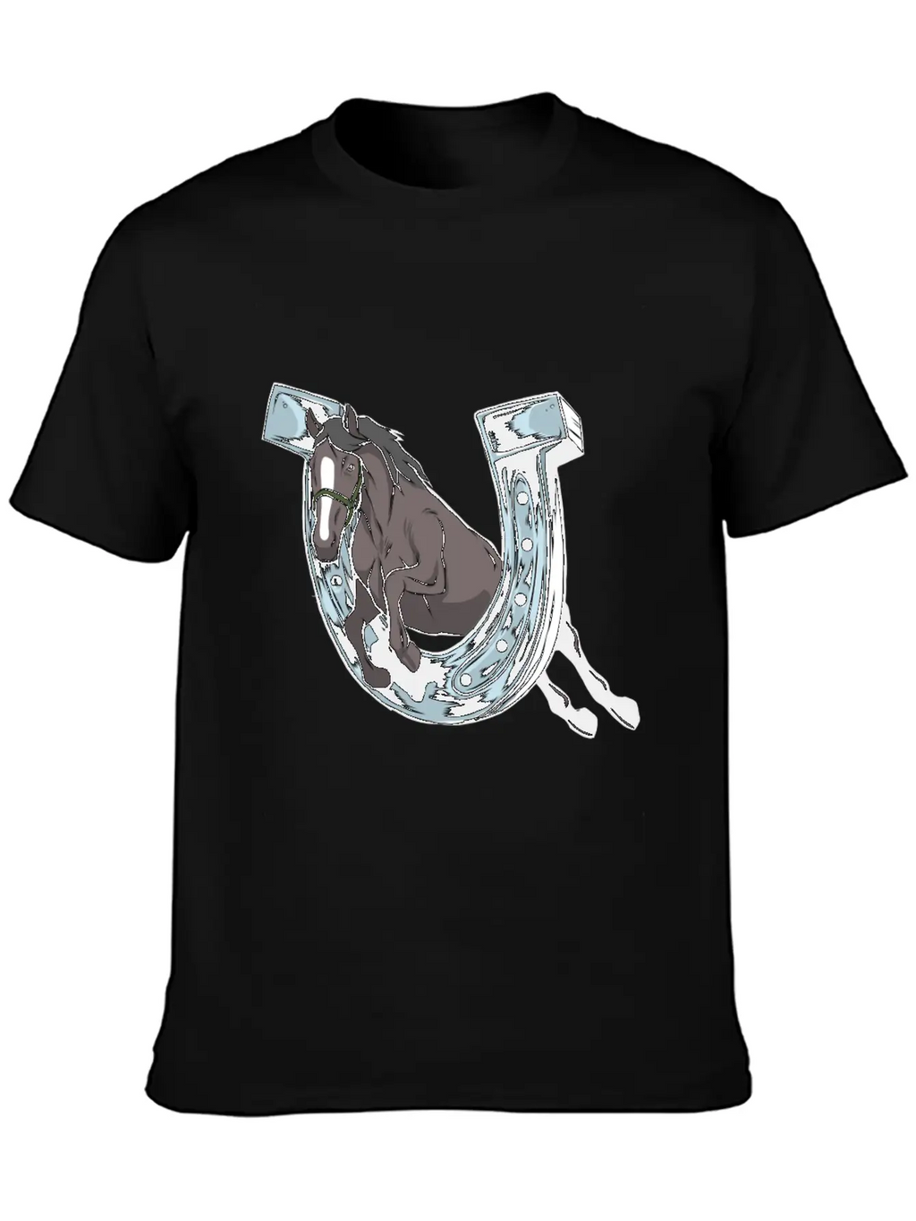 Horse Hoof Horse Lover Hoof Horse Motif Classic Cotton Tee – Unisex Comfort For Any Season