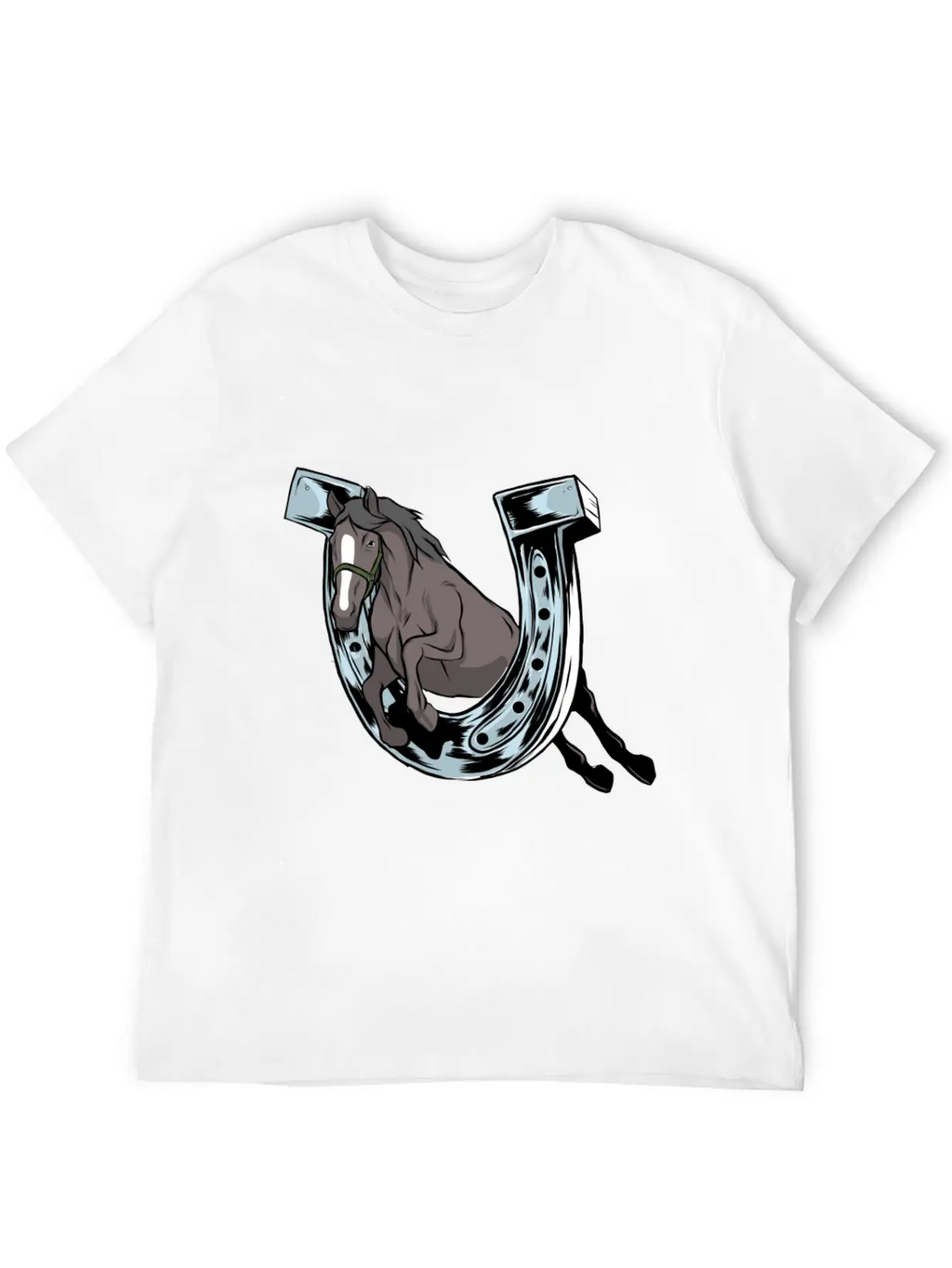 Horse Hoof Horse Lover Hoof Horse Motif Classic Cotton Tee – Unisex Comfort For Any Season