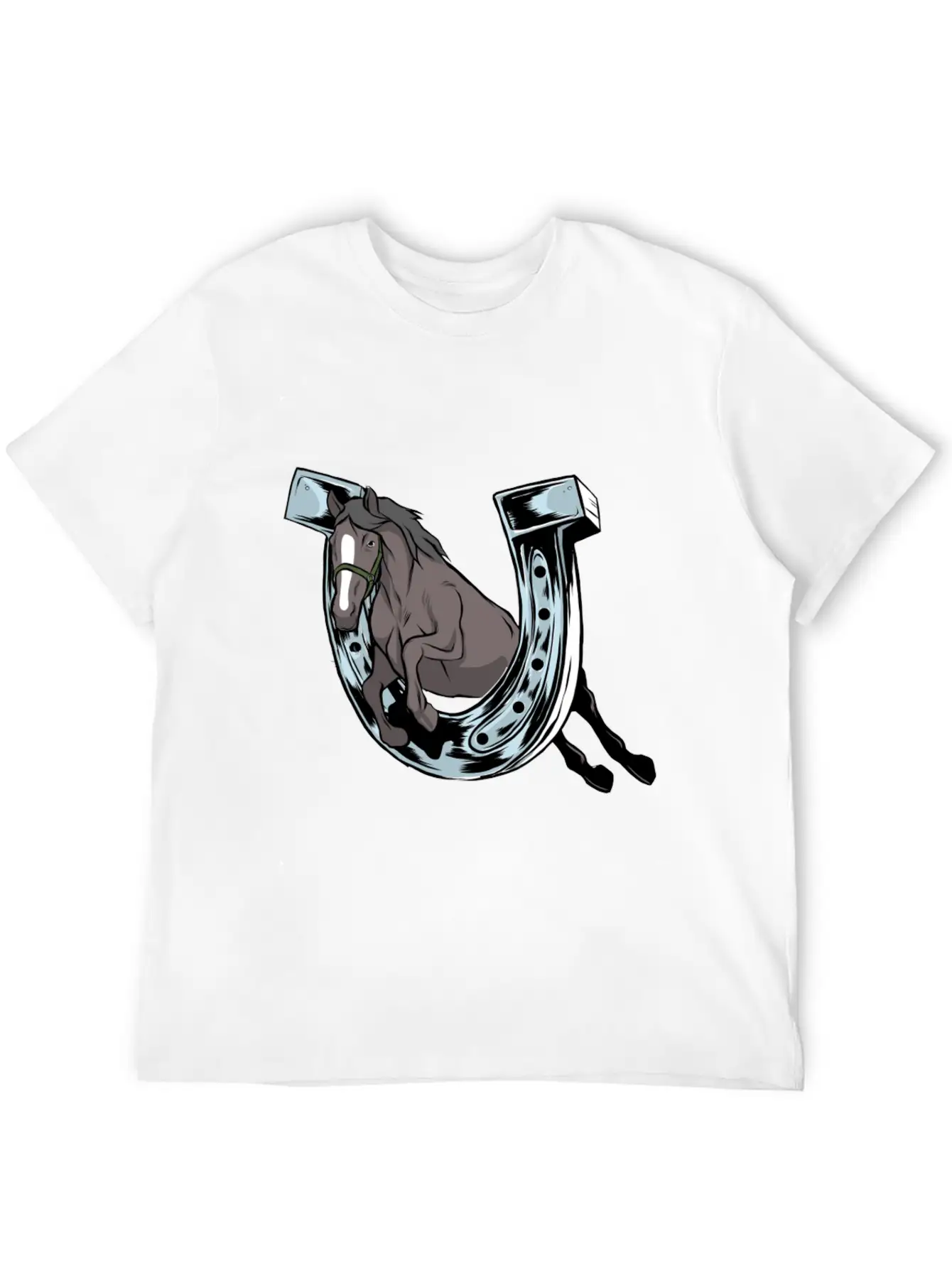 Horse Hoof Horse Lover Hoof Horse Motif Classic Cotton Tee – Unisex Comfort For Any Season