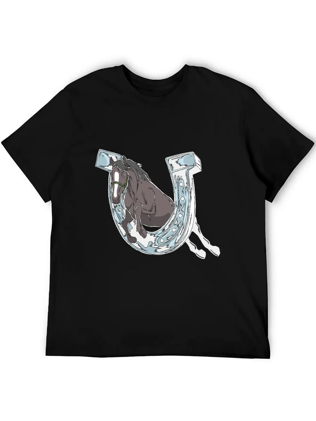 Horse Hoof Horse Lover Hoof Horse Motif Classic Cotton Tee – Unisex Comfort For Any Season