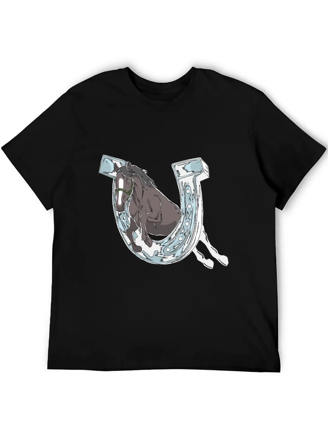 Horse Hoof Horse Lover Hoof Horse Motif Classic Cotton Tee – Unisex Comfort For Any Season