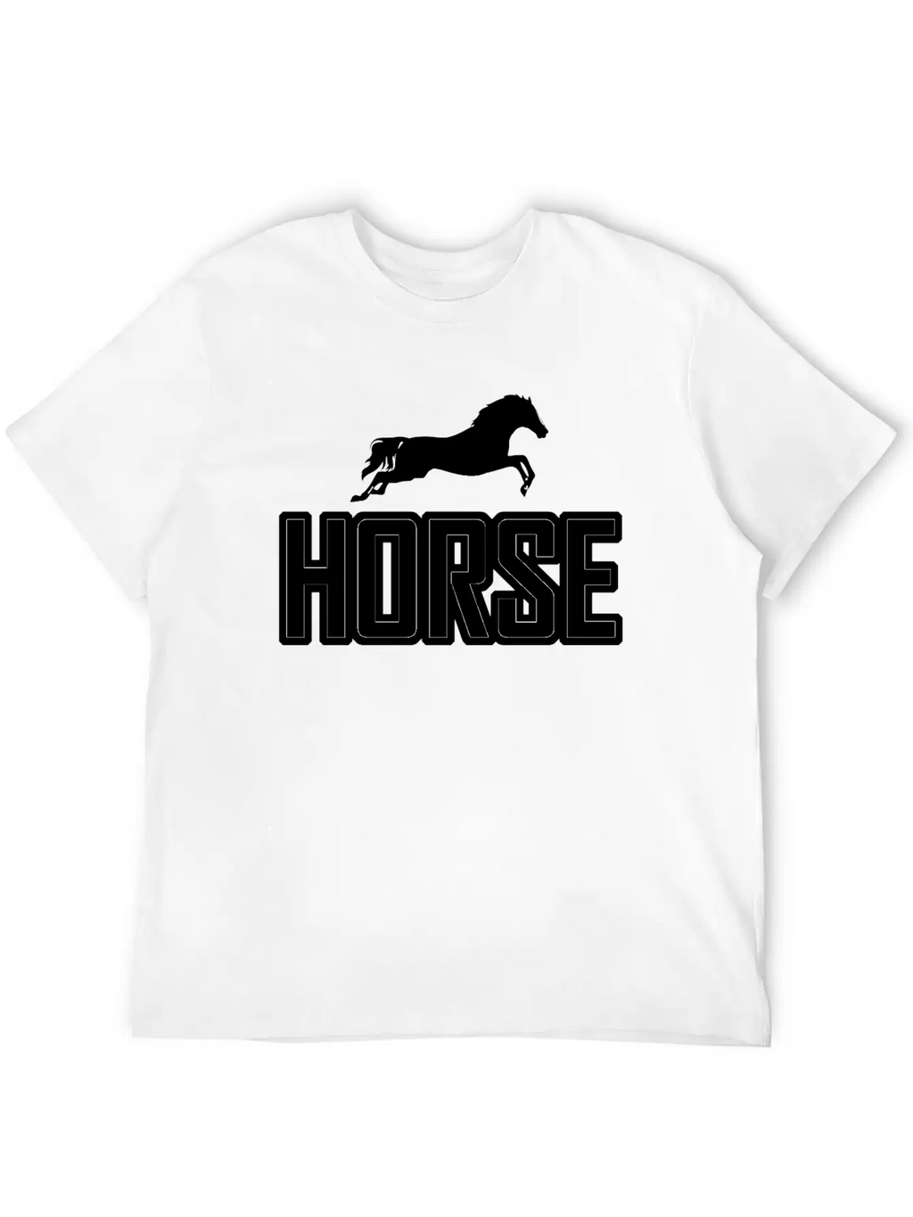 Horse Horseriding Rider Riding Unisex Casual T-Shirt – Clean Design For Daily Comfort