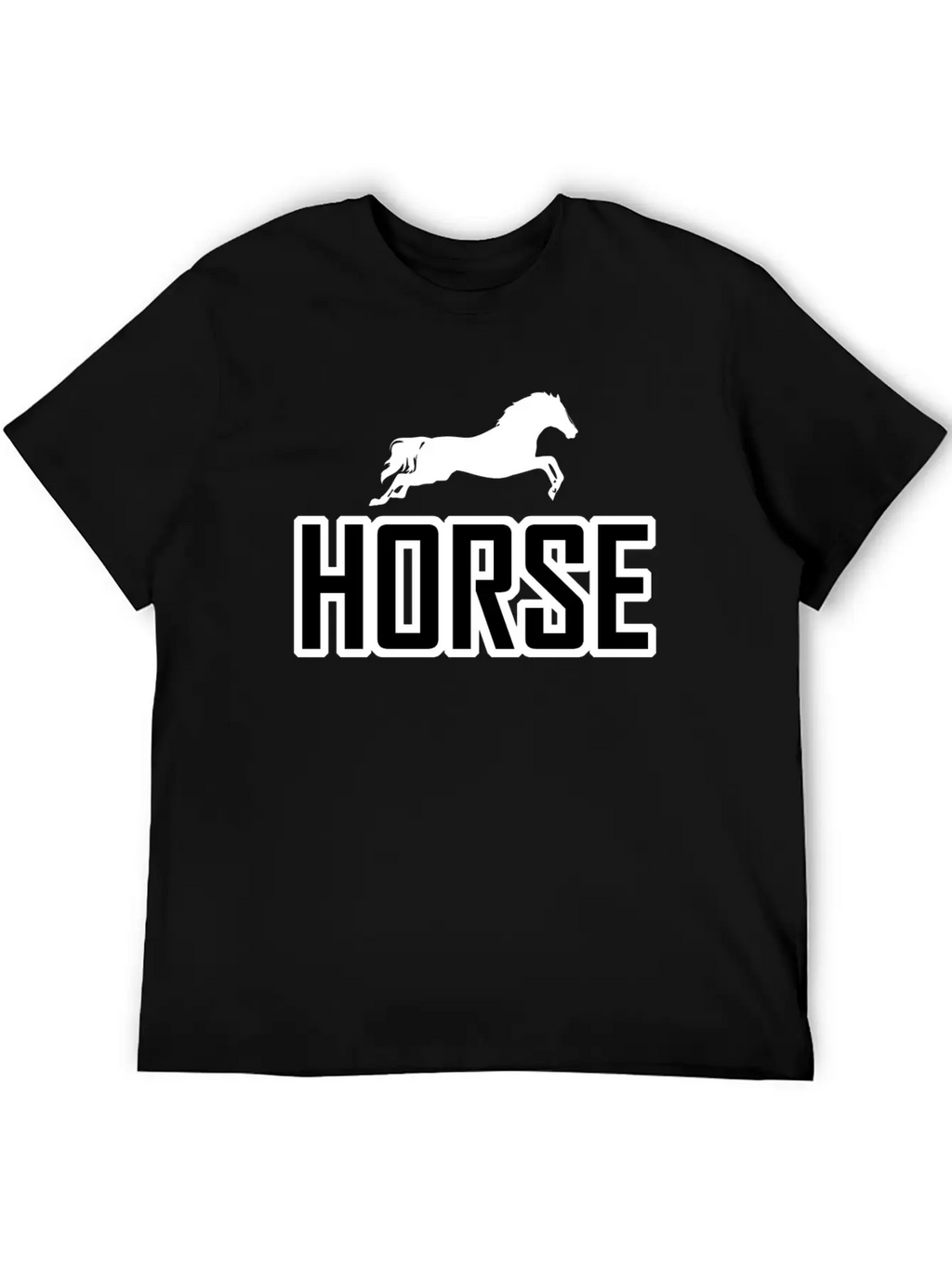 Horse Horseriding Rider Riding Unisex Casual T-Shirt – Clean Design For Daily Comfort
