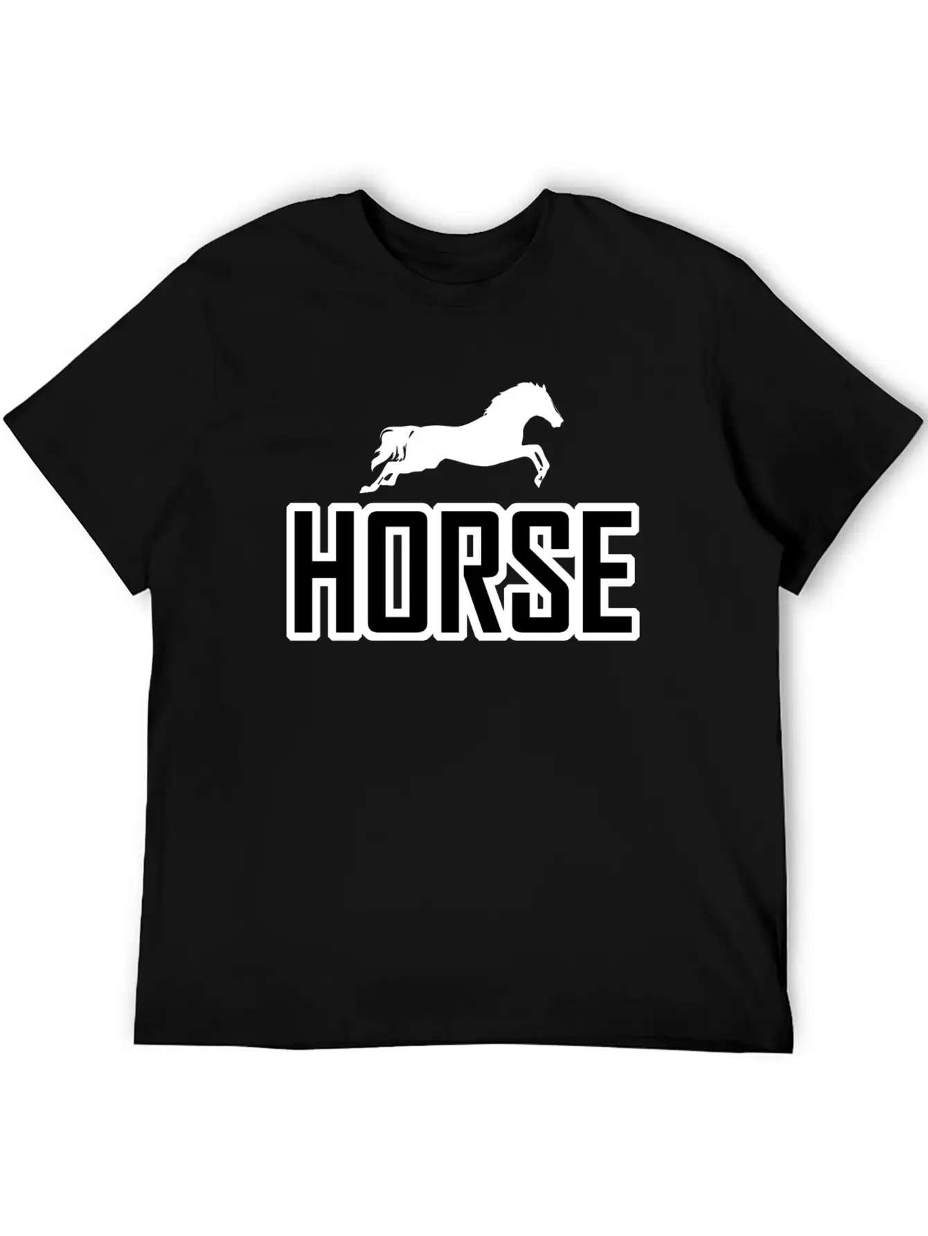 Horse Horseriding Rider Riding Unisex Casual T-Shirt – Clean Design For Daily Comfort