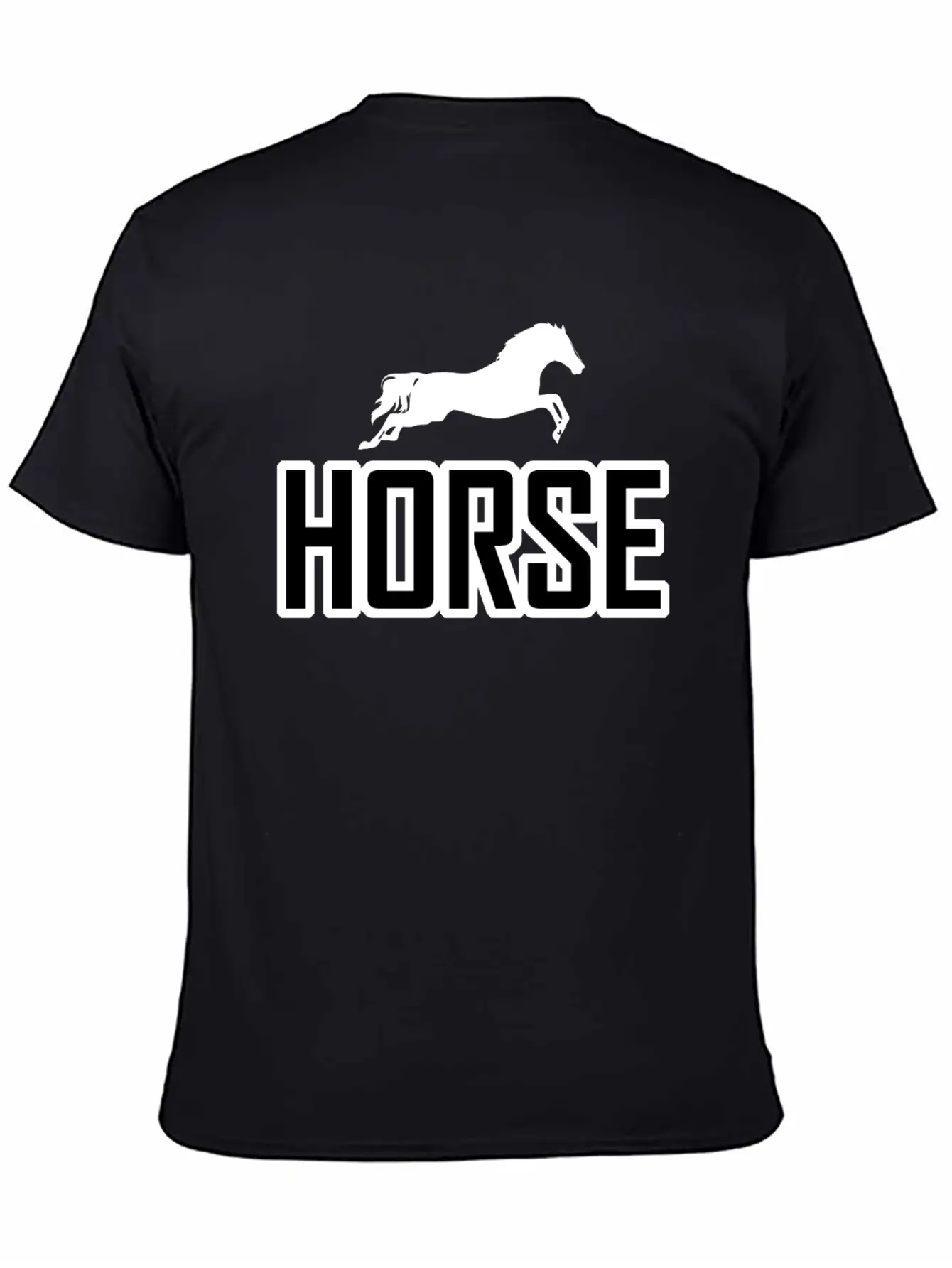 Horse Horseriding Rider Riding Unisex Casual T-Shirt – Clean Design For Daily Comfort