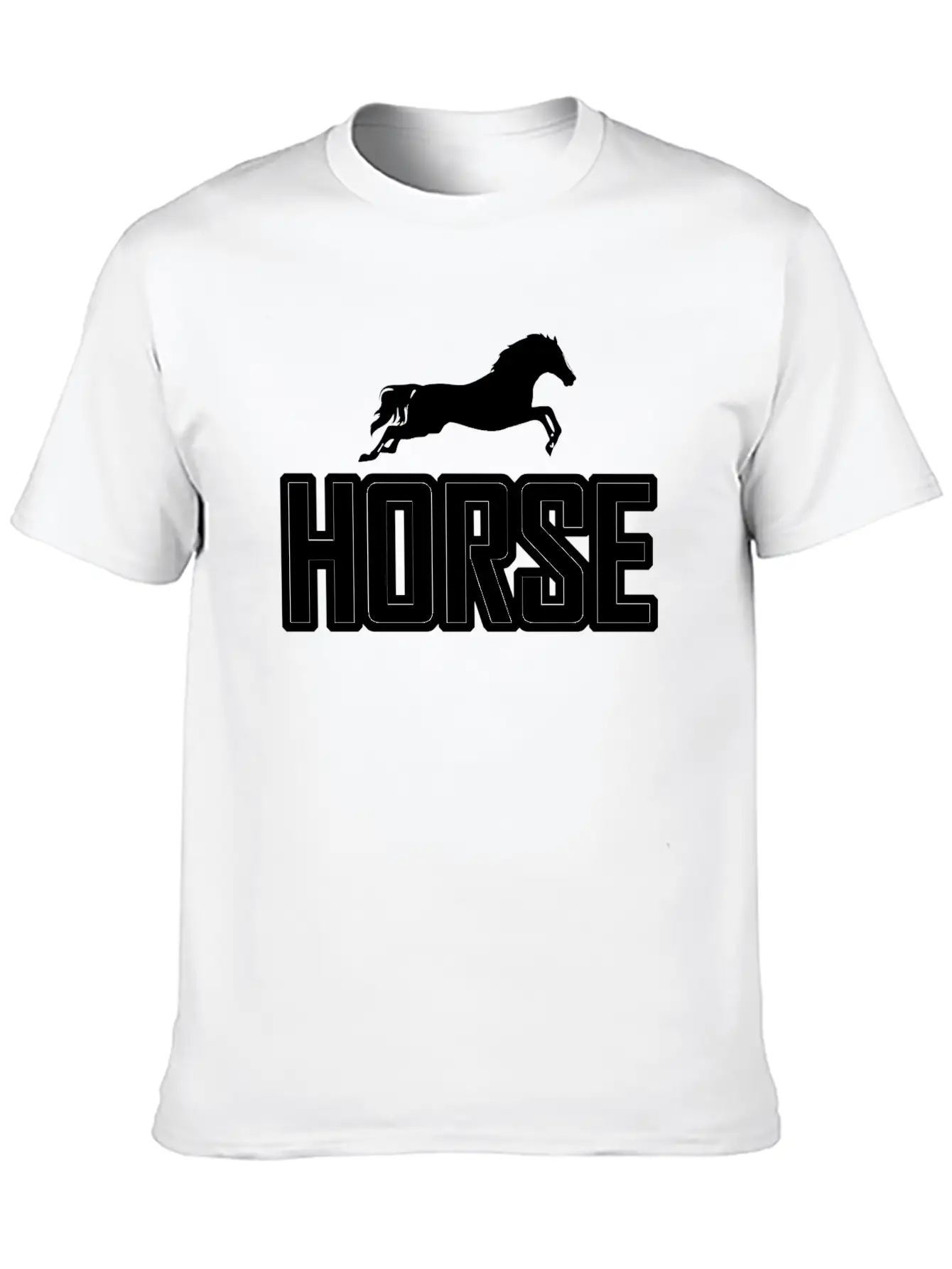 Horse Horseriding Rider Riding Unisex Casual T-Shirt – Clean Design For Daily Comfort