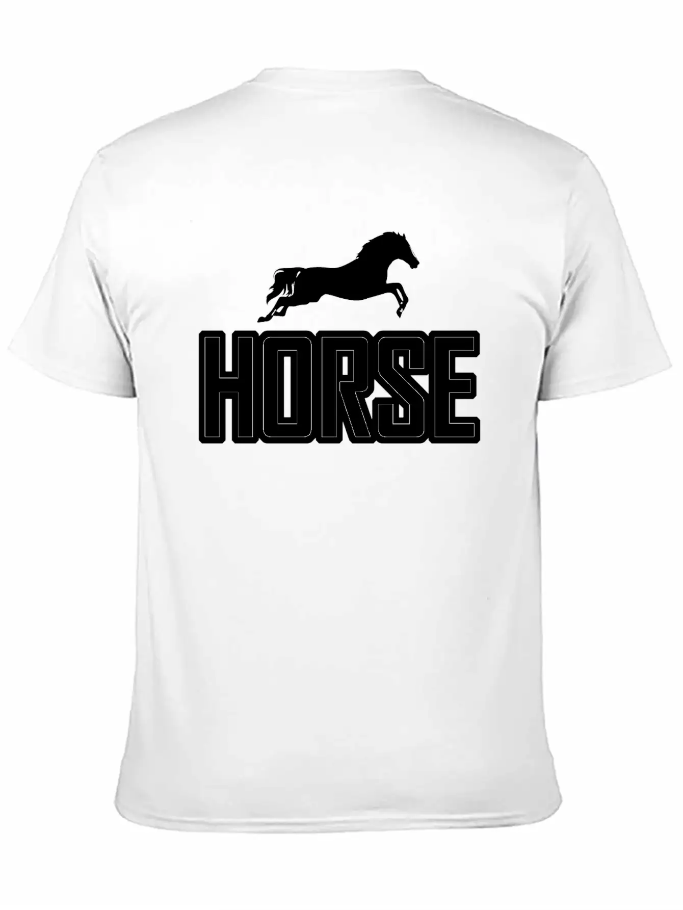 Horse Horseriding Rider Riding Unisex Casual T-Shirt – Clean Design For Daily Comfort