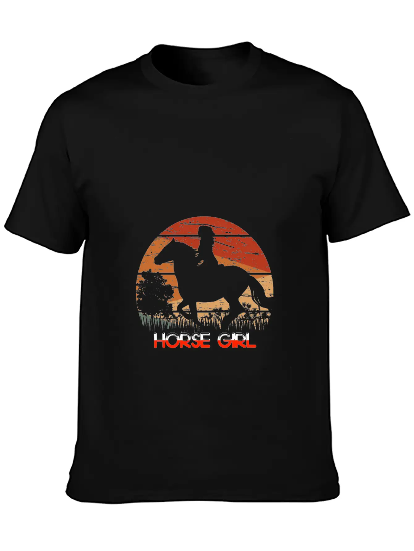 Horse, Horses, Horse Riding Horse Lover Relaxed Everyday Tee – Lightweight And Durable Cotton