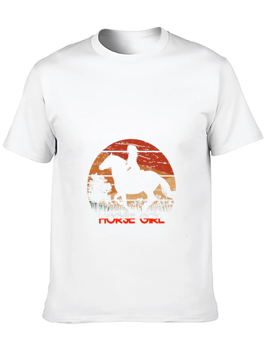 Horse, Horses, Horse Riding Horse Lover Relaxed Everyday Tee – Lightweight And Durable Cotton