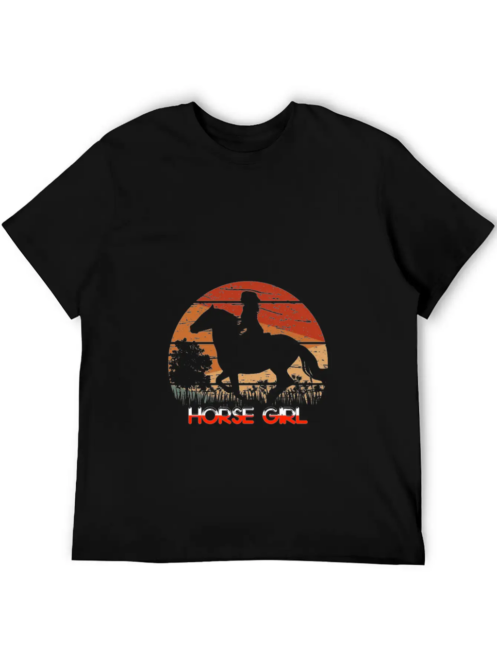 Horse, Horses, Horse Riding Horse Lover Relaxed Everyday Tee – Lightweight And Durable Cotton
