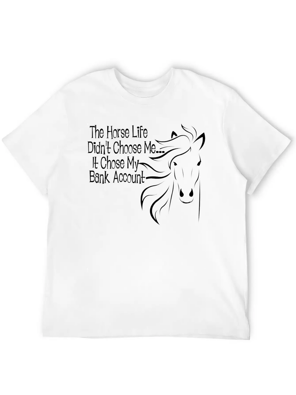 Horse Life Classic Cotton Tee – Unisex Comfort For Any Season