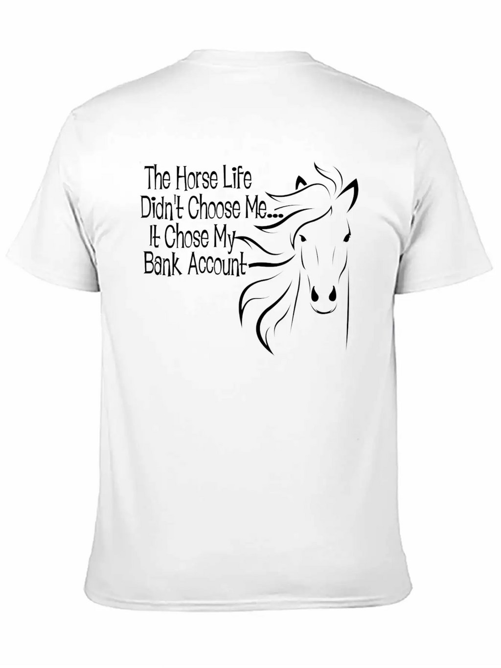 Horse Life Classic Cotton Tee – Unisex Comfort For Any Season