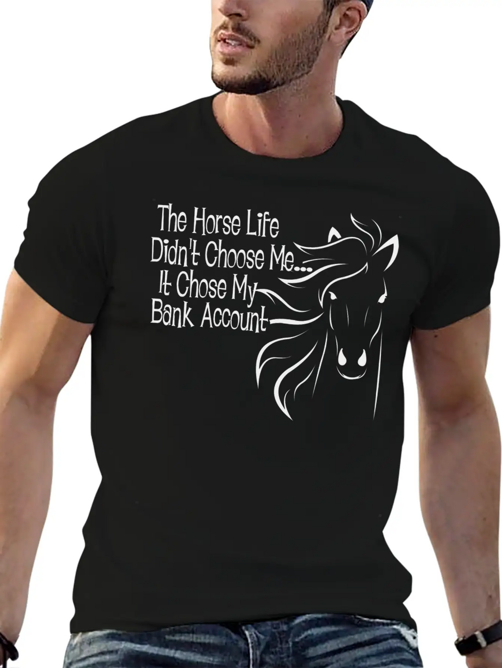 Horse Life Classic Cotton Tee – Unisex Comfort For Any Season