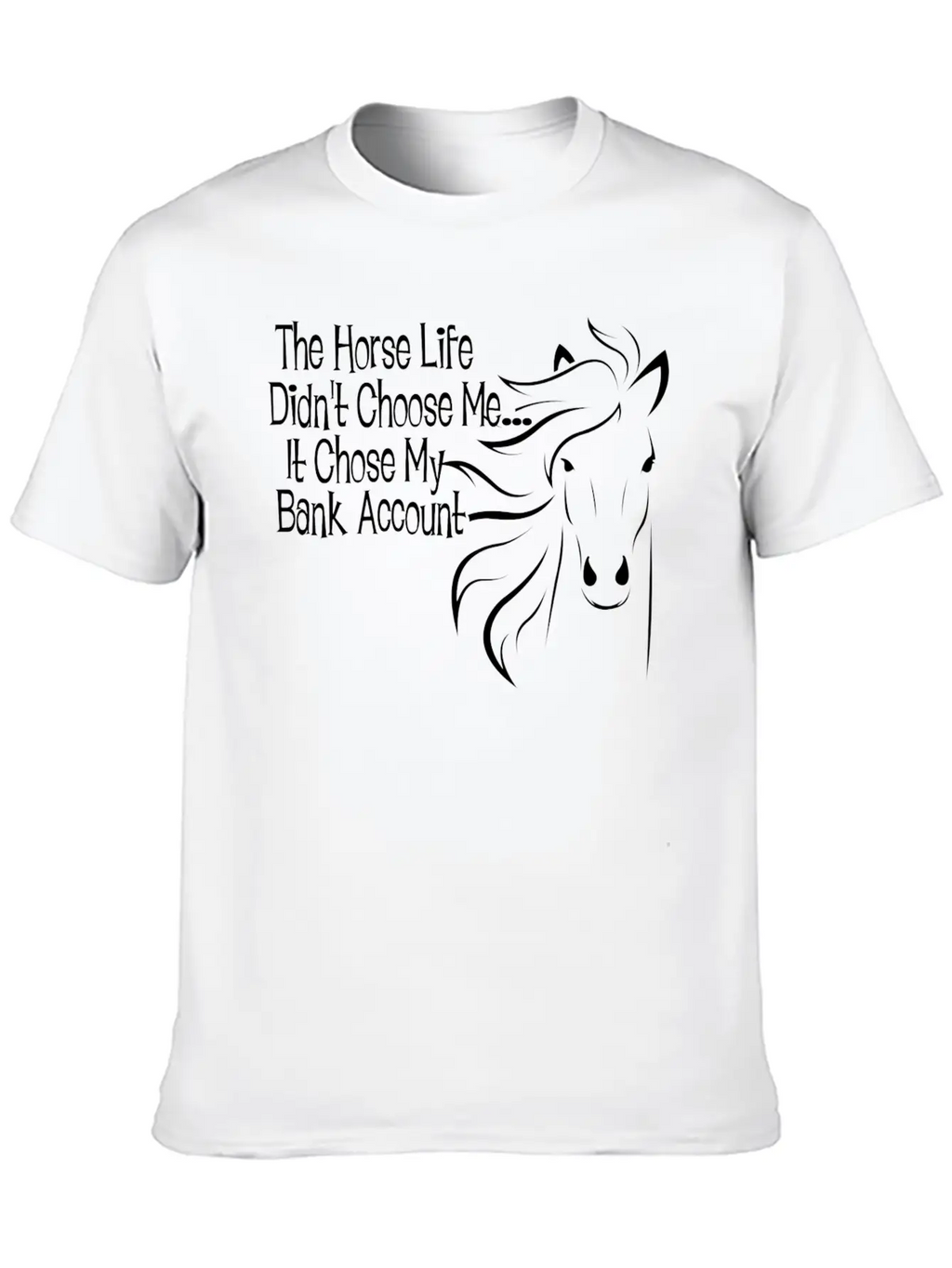 Horse Life Classic Cotton Tee – Unisex Comfort For Any Season