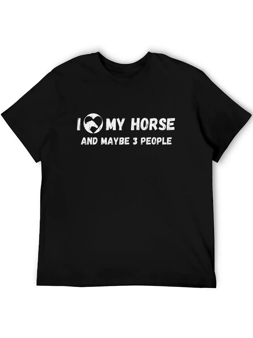 Horse Lover Quote Essential Cotton Tee For Daily Outfits – Unisex Style