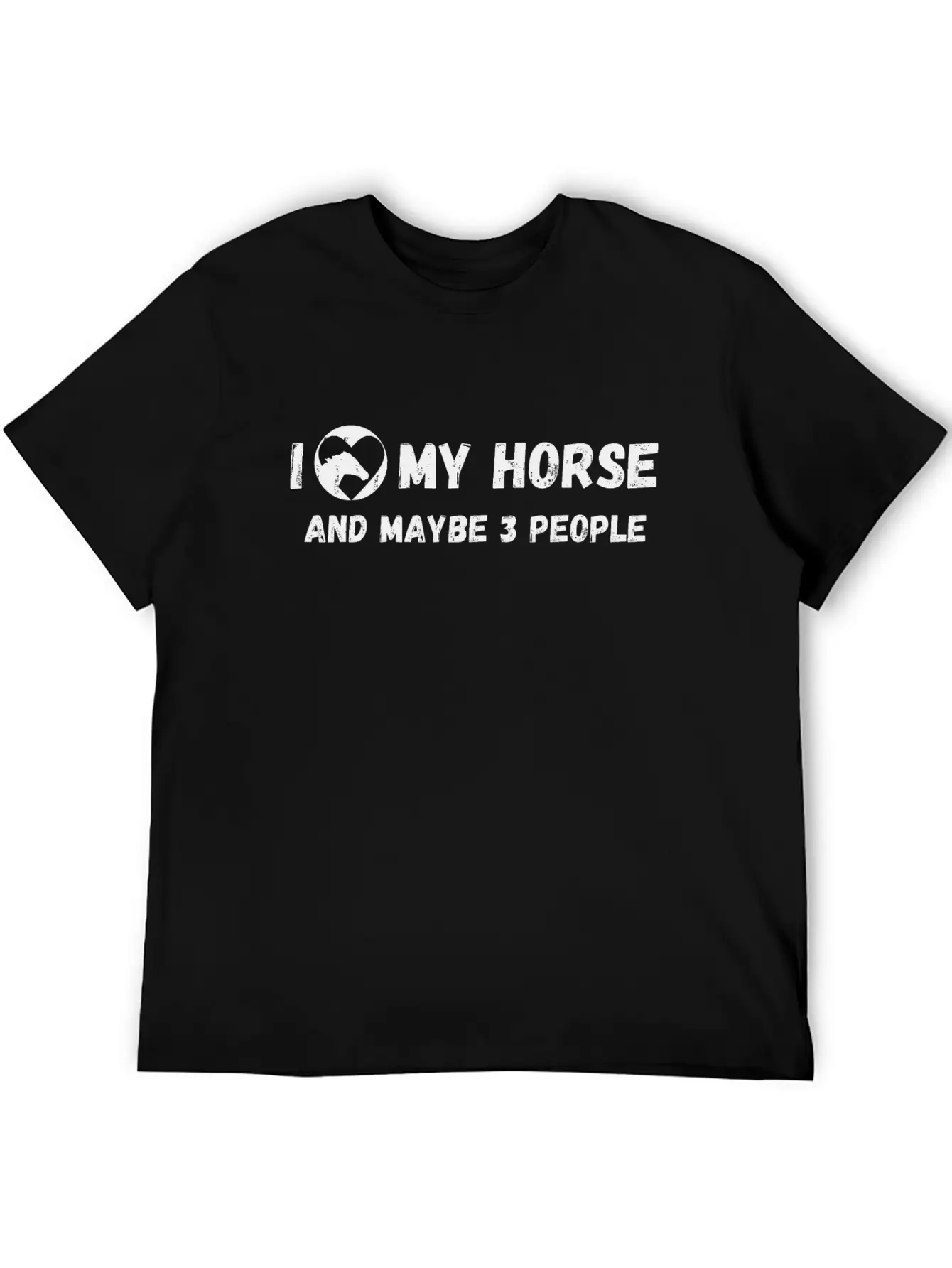 Horse Lover Quote Essential Cotton Tee For Daily Outfits – Unisex Style