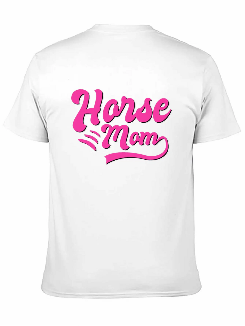 Horse Mom Classic Cotton Tee – Unisex Comfort For Any Season