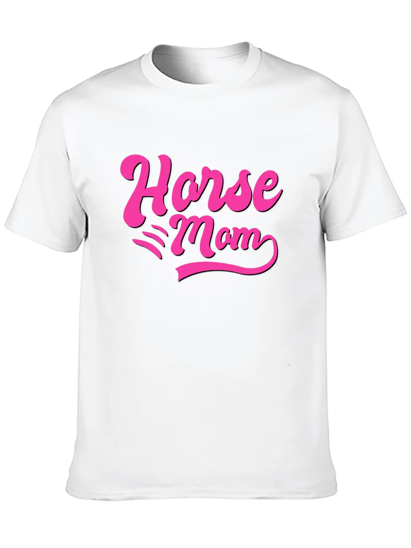 Horse Mom Classic Cotton Tee – Unisex Comfort For Any Season