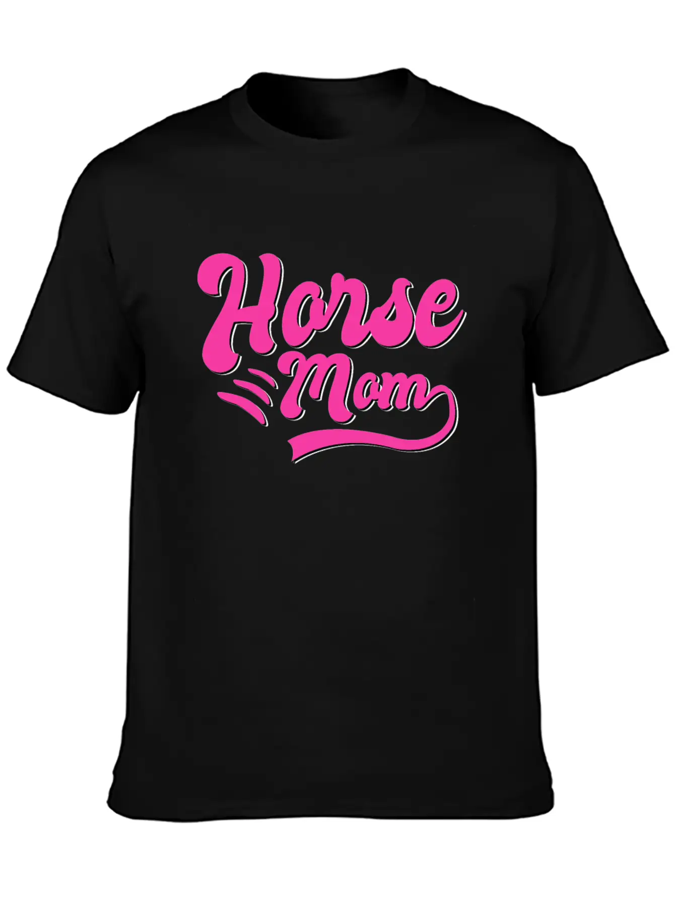 Horse Mom Classic Cotton Tee – Unisex Comfort For Any Season