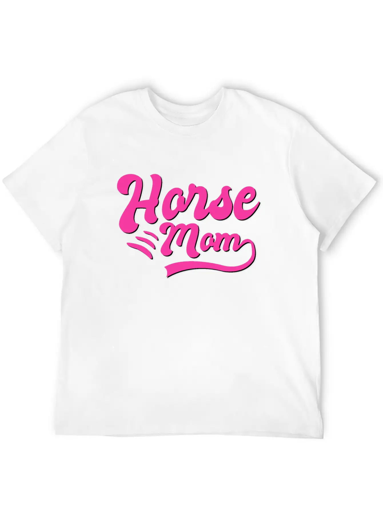 Horse Mom Classic Cotton Tee – Unisex Comfort For Any Season
