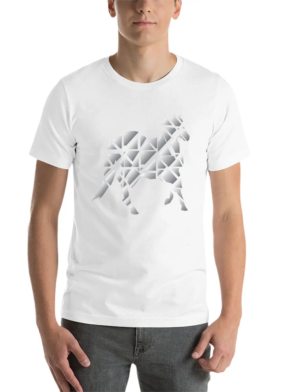 Horse Puzzle Unisex Casual T-Shirt – Clean Design For Daily Comfort
