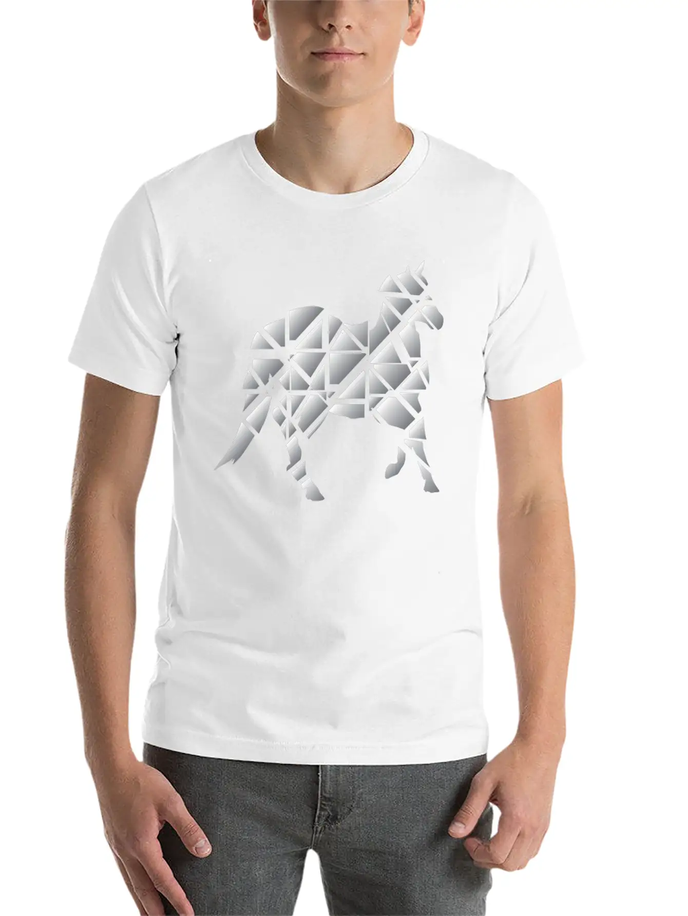 Horse Puzzle Unisex Casual T-Shirt – Clean Design For Daily Comfort