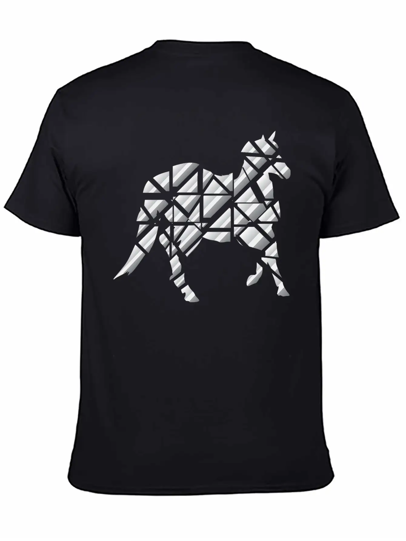 Horse Puzzle Unisex Casual T-Shirt – Clean Design For Daily Comfort