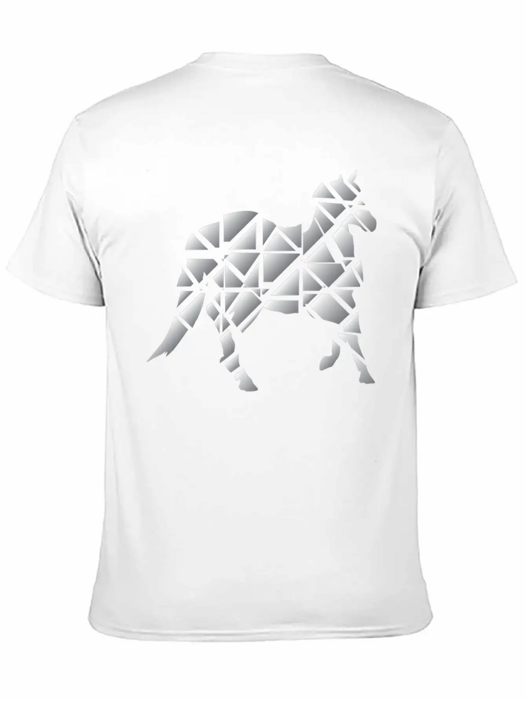 Horse Puzzle Unisex Casual T-Shirt – Clean Design For Daily Comfort