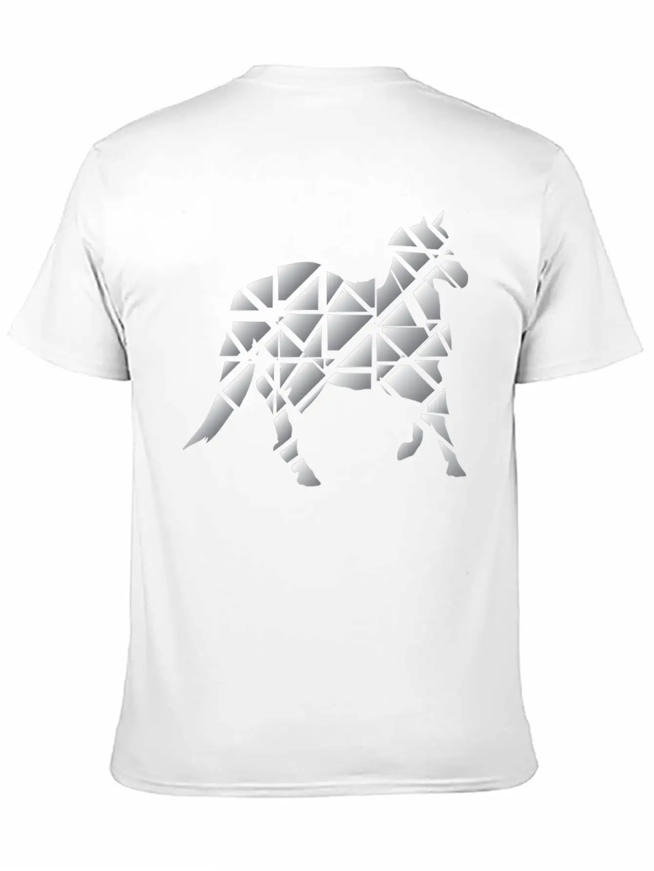 Horse Puzzle Unisex Casual T-Shirt – Clean Design For Daily Comfort