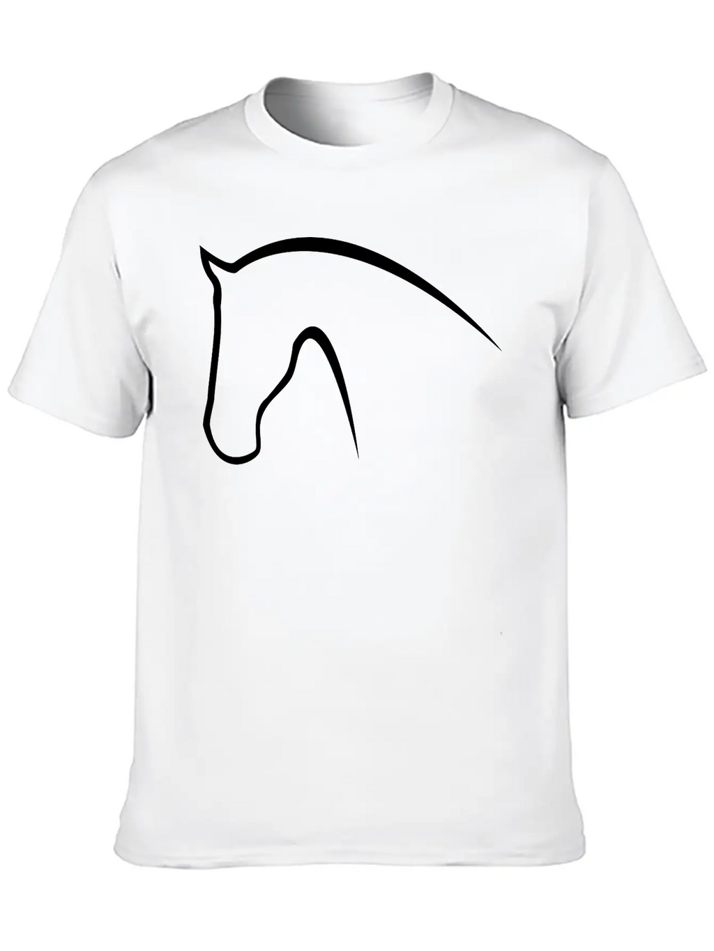 Horse Relaxed Everyday Tee – Lightweight And Durable Cotton