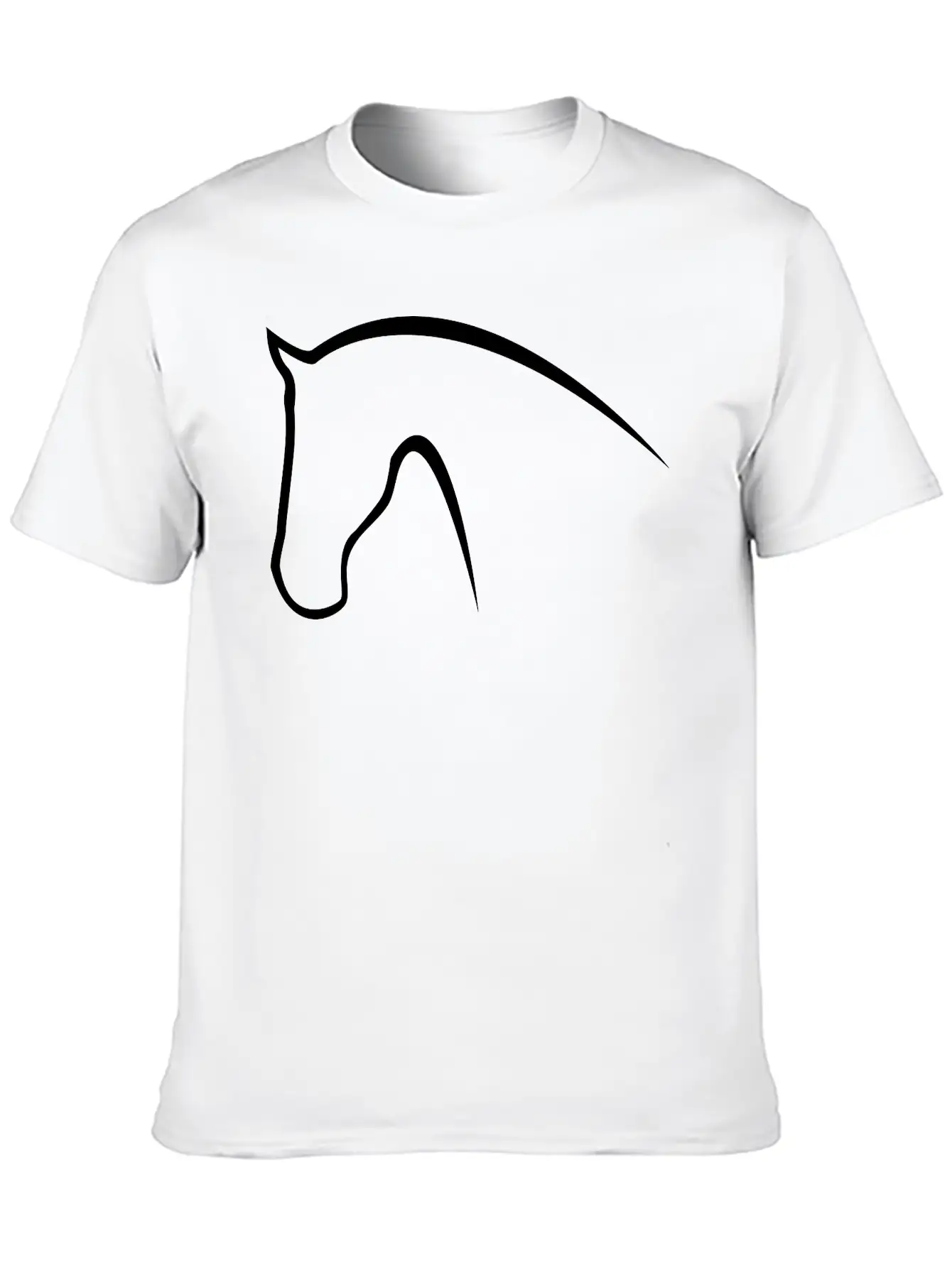 Horse Relaxed Everyday Tee – Lightweight And Durable Cotton