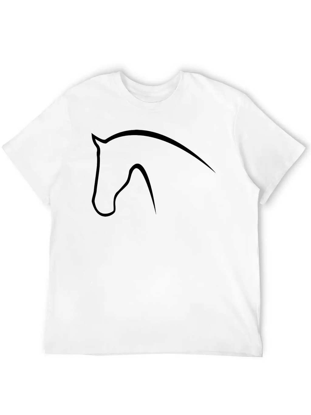 Horse Relaxed Everyday Tee – Lightweight And Durable Cotton