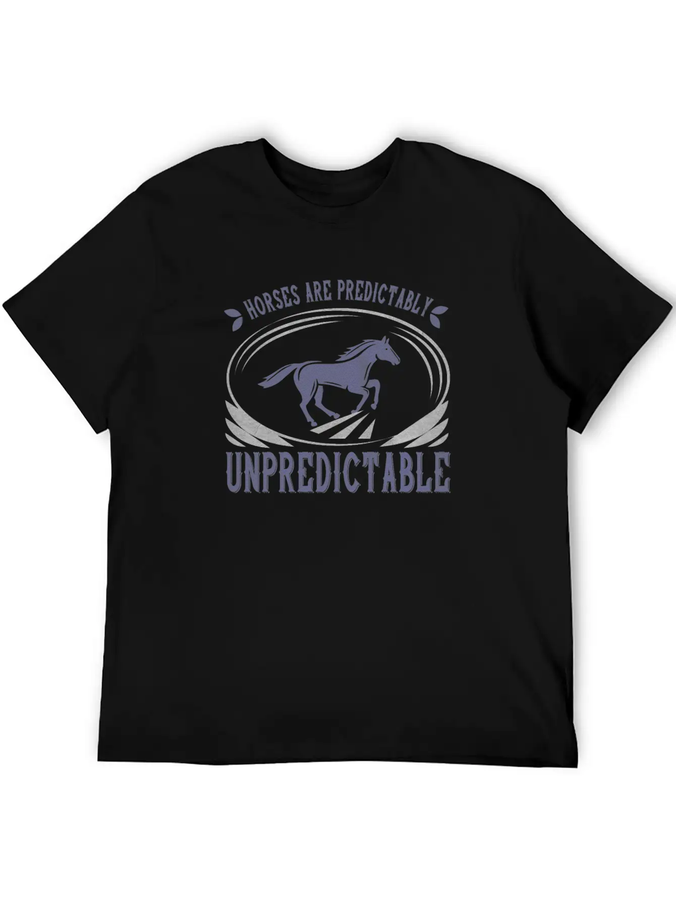 Horse Rider Gift Relaxed Everyday Tee – Lightweight And Durable Cotton