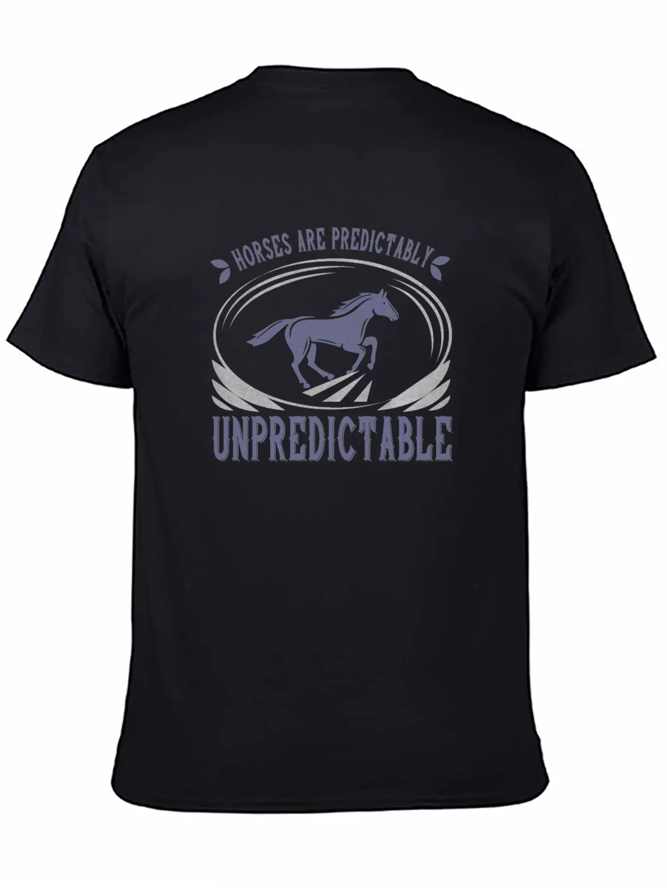 Horse Rider Gift Relaxed Everyday Tee – Lightweight And Durable Cotton