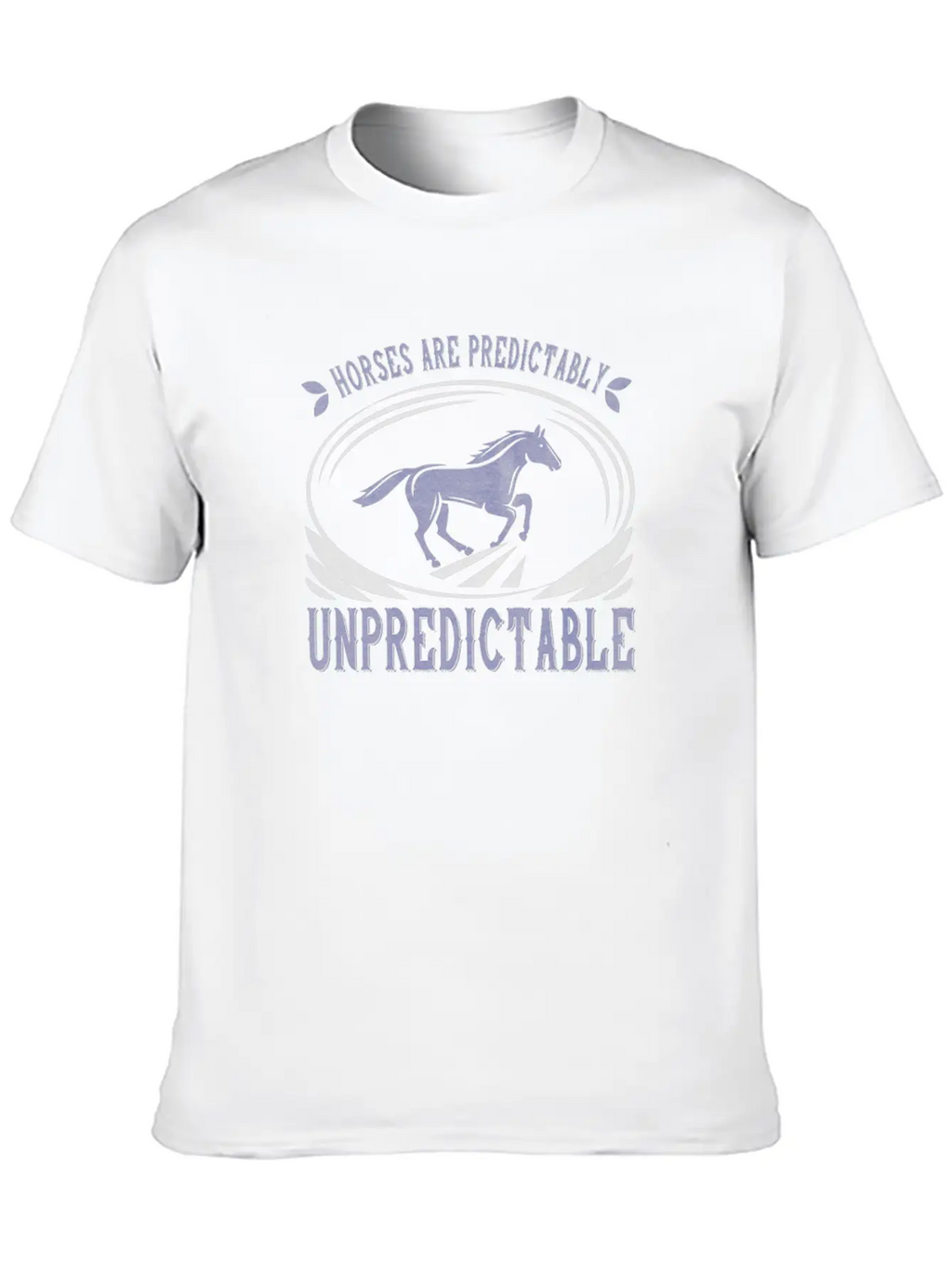 Horse Rider Gift Relaxed Everyday Tee – Lightweight And Durable Cotton
