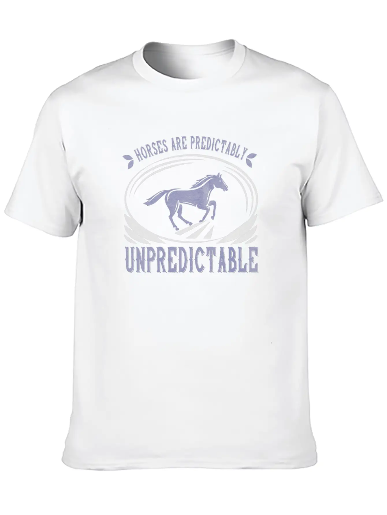 Horse Rider Gift Relaxed Everyday Tee – Lightweight And Durable Cotton