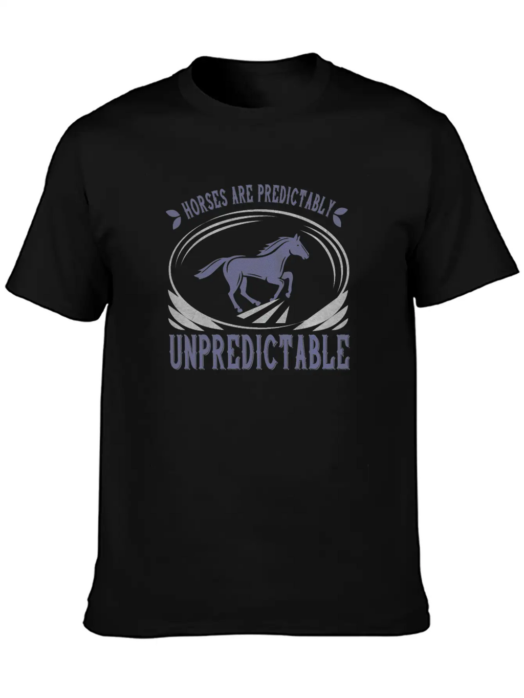 Horse Rider Gift Relaxed Everyday Tee – Lightweight And Durable Cotton