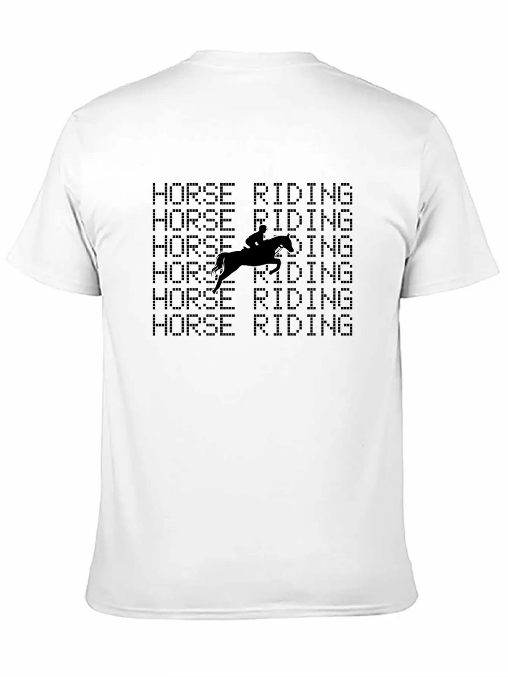 Horse Riding Stylish Everyday T-Shirt – Unisex Basic Cotton Tee