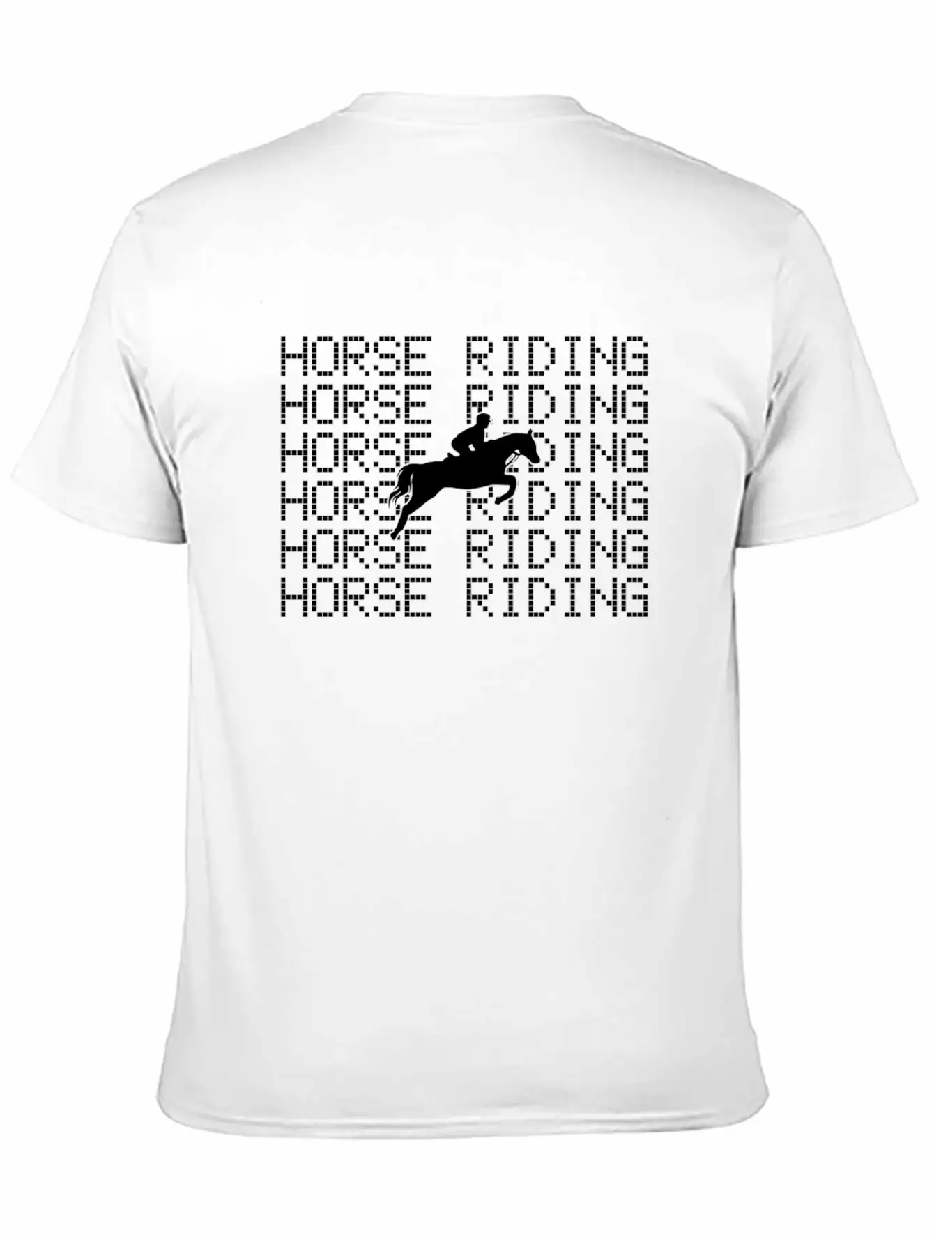 Horse Riding Stylish Everyday T-Shirt – Unisex Basic Cotton Tee