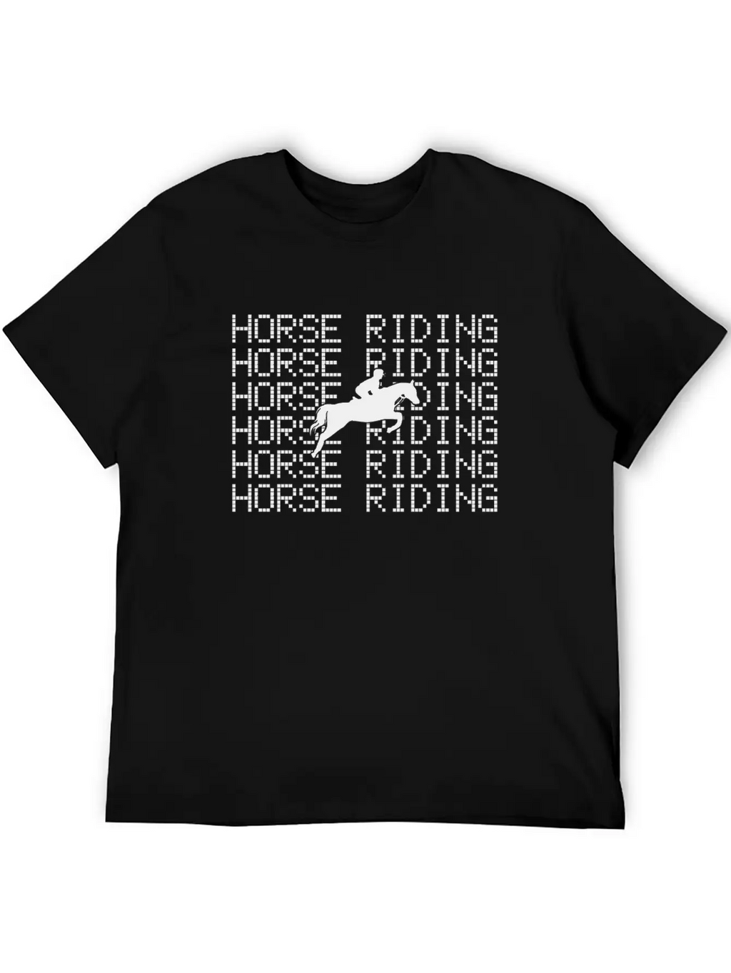 Horse Riding Stylish Everyday T-Shirt – Unisex Basic Cotton Tee