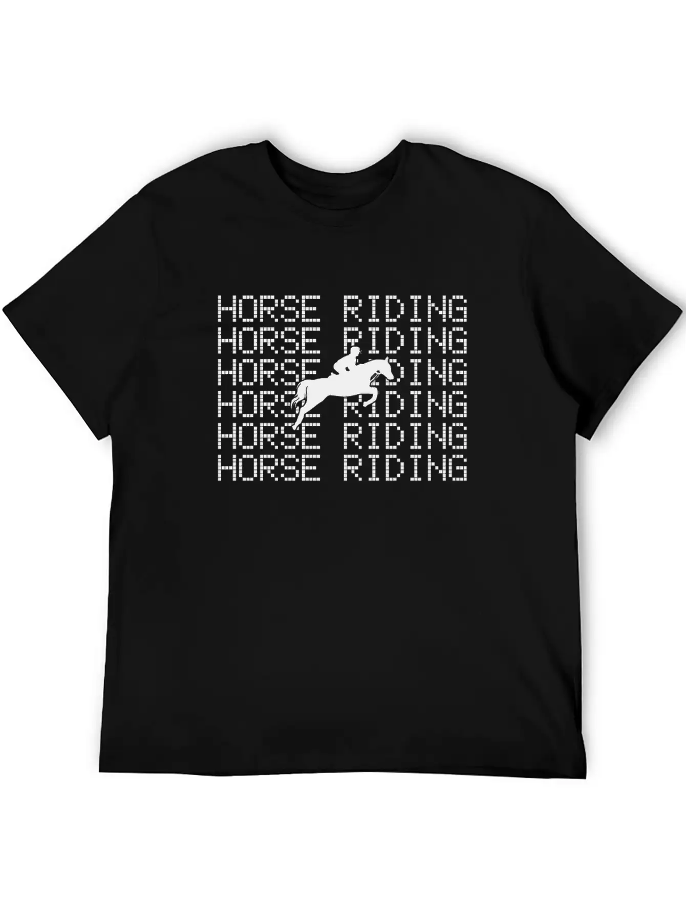 Horse Riding Stylish Everyday T-Shirt – Unisex Basic Cotton Tee
